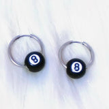 Fashionkova Y2K Bowknot Stud Earrings Korean Fashion Cute Hoop Earrings for Women Kawaii Jewelry Charms Punk Earrings Accessories Goth