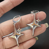Fashionkova Simple Trendy Irregular Love Pendant Earrings Men Women Fashion Party Jewelry Y2K EMO Accessories
