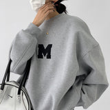 Fashionkova Punk Long Sleeve Graphic Sweatshirt