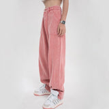 Fashionkova 90's Teen Pink Jeans