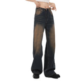 Fashionkova 90's Kids Jeans in Washed Brown