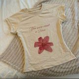 FashionKova-Fashion Y2k Vintage Graphic T Shirt Women Clothes Short Sleeve Slim Short Sleeve Style Summer 2000s top Crop Tops White Tees Emo