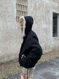 FashionKova-Hoodies Y2k Oversized Tops Mens Winter Clothes Streetwear Hip Hop Fox Fur Thick Korea Zip Up Hoodie Punk Hombre Kpop Coats Men
