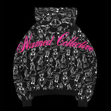 Fashionkova party look inspos Traf-2024 Women's Hoodie Beautiful Girl Bikini Pattern Official Website Autumn/Winter New Y2K Hoodie Large  Loose  Women's  Wear