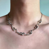 Fashionkova Punk Irregular Thorn Chain Choker Necklace For Women Men Fashion Hip Hop Rave Gift Gothic Trendy Grunge Y2K Jewelry Accessories
