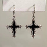 Fashionkova Y2K Bowknot Stud Earrings Korean Fashion Cute Hoop Earrings for Women Kawaii Jewelry Charms Punk Earrings Accessories Goth