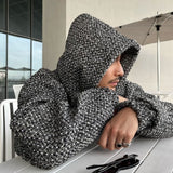 Fashionkova  No. 7020 TWEED PULLOVER HOODIE