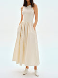 Fashionkova Leisure Crew Neck Long Dress