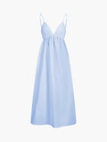 Fashionkova Coastal Cowgirl Open Back Long Dress