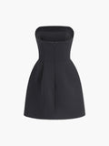 Fashionkova Solid Tube Mini Dress