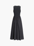Fashionkova Leisure Crew Neck Long Dress