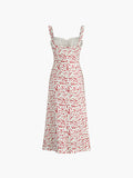 Fashionkova Cami Floral Bohemian Vacation Midi Dress