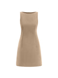Fashionkova Suiting Sleeveless Short Dress