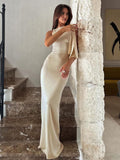 Fashionkova Beloved Knotted Sleeveless Long Dress