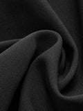 Fashionkova Minimalist Piping Zipper Blouse
