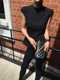 Fashionkova Minimalist Piping Zipper Blouse