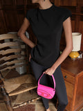 Fashionkova Minimalist Piping Zipper Blouse