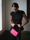 Fashionkova Minimalist Piping Zipper Blouse