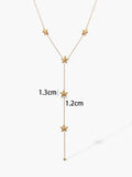 Fashionkova Golden Star Tassel Necklace