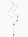 Fashionkova Golden Heart Tassel Necklace