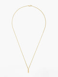 Fashionkova Golden Strip Pendant Necklace