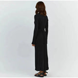 Fashionkova Bailei Knit Maxi Dress
