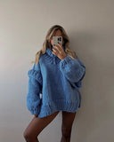 Fashionkova Carolla Knitted Oversize Sweater