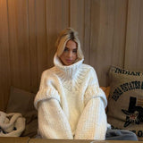 Fashionkova Carolla Knitted Oversize Sweater