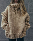 Fashionkova Carolla Knitted Oversize Sweater