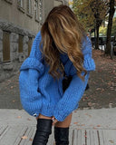 Fashionkova Carolla Knitted Oversize Sweater