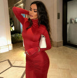 Fashionkova Clover Long Sleeve Maxi Dress