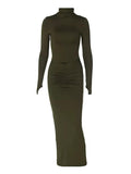 Fashionkova Clover Long Sleeve Maxi Dress