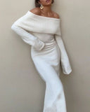 Fashionkova Ema Off Shoulder Maxi Dress