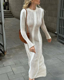 Fashionkova Emonie Knit Maxi Dress