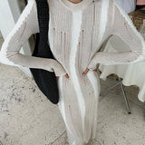 Fashionkova Emonie Knit Maxi Dress