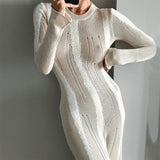 Fashionkova Emonie Knit Maxi Dress