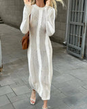 Fashionkova Emonie Knit Maxi Dress