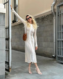 Fashionkova Emonie Knit Maxi Dress