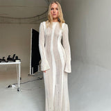 Fashionkova Emonie Knit Maxi Dress