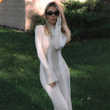 Fashionkova Emonie Knit Maxi Dress