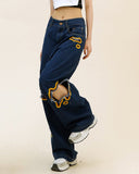 Fashionkova Feel The Burn Cut-Out Jeans