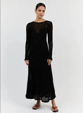 Fashionkova Fraida Knitt Maxi Dress