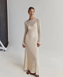 Fashionkova Fraida Knitt Maxi Dress