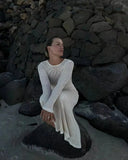 Fashionkova Fraida Knitt Maxi Dress