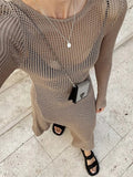 Fashionkova Fraida Knitt Maxi Dress
