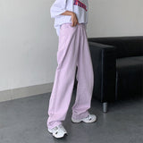 Fashionkova Lavender Skater Girl Wide Jeans