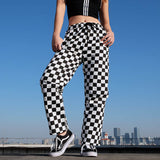 Fashionkova Lydia Checkered Pants