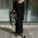 Fashionkova Melinda Backless Maxi Dress