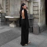 Fashionkova Melinda Backless Maxi Dress
