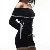 Fashionkova Natalie Off Shoulder Mini Dress